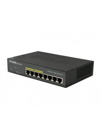 Dlink DGS-1008P 8 Port Gigabit Switch with 4 PoE Ports